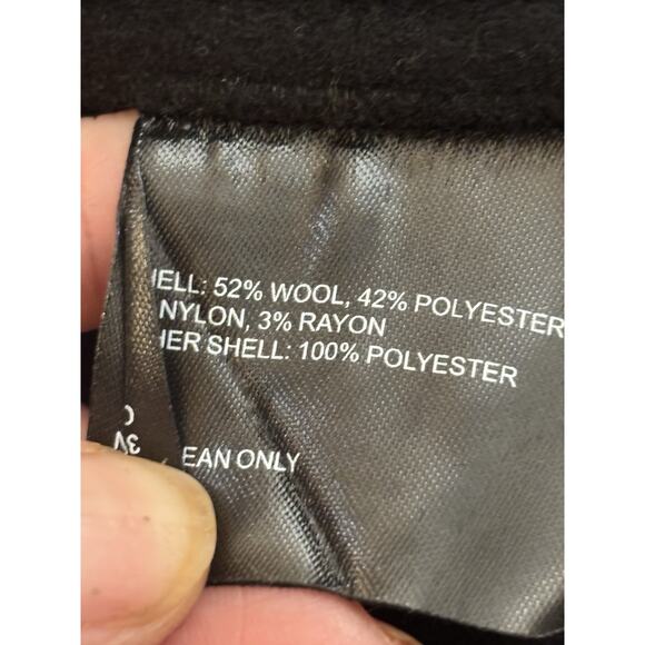 Tahari Ladies Blk Wrap Coat W/ Belt Double Face Fabric Sz XXL Shawl MSRP$350 - Picture 8 of 8